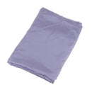Soft Comfortable Shrink Resistant Solid Color Satin Silk Bedding Duvet Cover+Flat Sheet+Pack of 2PCS Pillow Case FOR 5ft Bed Light Purple