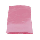 Soft Comfortable Shrink Resistant Solid Color Satin Silk Bedding Duvet Cover+Flat Sheet+Pack of 2PCS Pillow Case FOR 6ft Bed Pink