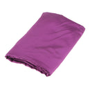 Soft Comfortable Shrink Resistant Solid Color Satin Silk Bedding Duvet Cover+Flat Sheet+Pack of 2PCS Pillow Case FOR 6ft Bed Dark Purple