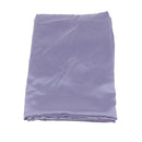 Soft Comfortable Shrink Resistant Solid Color Satin Silk Bedding Duvet Cover+Flat Sheet+Pack of 2PCS Pillow Case FOR 6.6ft Bed Light Purple