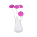 USB Vase Design Desk Lamp Light Bonsai LED Table Lamp Light - Purple