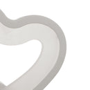 Romantic Unique Acrylic Decorative Lamp Light Lamp Heart Shape Warm White 220V