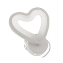 Romantic Unique Acrylic Decorative Lamp Light Lamp Heart Shape Warm White 220V