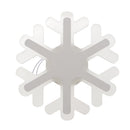 15W LED Acrylic Snowflake Bedroom Decorative Wall lamp, White Light, 220V