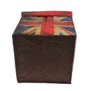 Non-woven Straw Covering Film for Shoes Sitting Stool Storage Box Union Jack