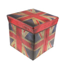 Non-woven Straw Covering Film for Shoes Sitting Stool Storage Box Union Jack