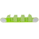 Multipurpose Bathroom Toilet Space ABS Plastic Suction Cup Mop Broom Rack Bracket Shelves Holder Hanging Organize Random Color Delivery