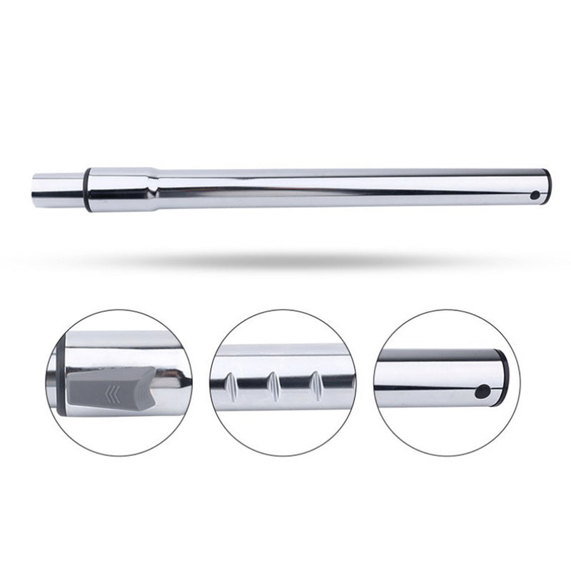 1.25 inch/32mm Dia. Telescopic Vacuum Tube Extension Wand Stainless Steel