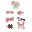 Pet Dog Cat Hair Clip Hairpin Headdress Photography Props Hair Decor Hair Grooming Accessories 7Pcs/Set