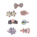 7Pcs/Set Pet Dog Cat Hair Clip Hairpin Headdress Photography Props Hair Decor Hair Grooming Accessories