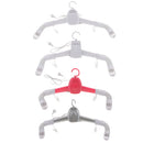 Portable White Electric Clothing Dryer Smart Clothes Hanger Dryer, Detachable Foldable Design Great for Travelling EU Plug