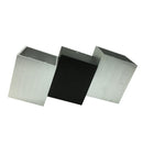 6W AC85-265V Aluminum LED Wall Sconce KTV Bar Hall Porch Walkway Decorative Wall Lamp Lighting Fixture, Silver + Black