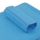 Dustpoof 6 Shelves Oxford Cloth Hanging Closet Organizer Clothes Makeup Cosmetic Storage Holder Collapsible Divider Blue