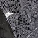 Dustpoof 6 Shelves Oxford Cloth Hanging Closet Organizer Clothes Makeup Cosmetic Storage Holder Collapsible Divider Black