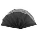 Dustpoof 6 Shelves Oxford Cloth Hanging Closet Organizer Clothes Makeup Cosmetic Storage Holder Collapsible Divider Black