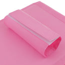 Dustpoof 6 Shelves Oxford Cloth Hanging Closet Organizer Clothes Makeup Cosmetic Storage Holder Collapsible Divider Pink