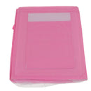 Dustpoof 6 Shelves Oxford Cloth Hanging Closet Organizer Clothes Makeup Cosmetic Storage Holder Collapsible Divider Pink