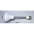 E27 Base Adjustable Body Motion Sensor and Light Sensor Light Bulb Automatic LED Sensing Lamp, White 5W, 110V-220V
