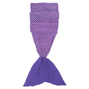 Kids Children Fish Scale Mermaid Tail Warm Soft Blanket Funny Cocoon Sofa Sleeping Bag Fancy Dress Costume Best Gift Blue