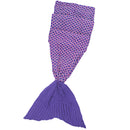 Kids Children Fish Scale Mermaid Tail Warm Soft Blanket Funny Cocoon Sofa Sleeping Bag Fancy Dress Costume Best Gift Blue