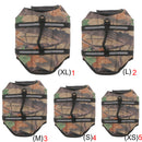 Pet Dog Clothing Sailing Boating Swimming Safety Floatation Aid Coat Adjustable Lifejacket Grey and Orange XS