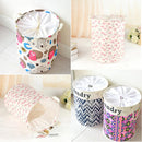 Creative Flamingo Design Foldable Cotton Linen Laundry Storage Basket Bin Multipurpose Home Organiser