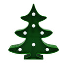 LED Cute Chrismas Tree Shape Night Light Desk Lamp Party Decorative Light 3V