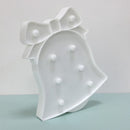LED Jingle Bell Shape Night Light Desk Lamp Chrismas Tree Decorative Light