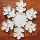 LED Snowflake Shape Night Light Desk Lamp Chrismas Tree Decorative Light 3V