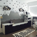 Linen Floor Carpet Baby Indoor Gym Game Play Mats Playmat Crawling Pad Children Room Blanket ( Car Track Puzzle Pattern )
