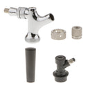 Ball Lock Keg Connector+Adapter+Beer Faucet Tap for Wine Brew Beer Beverage Easy Dispensing Kits