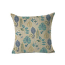 Home Bedroom Sofa Decor Throw Square Cushion Pillow Case Floral Pattern Charms Car Pillow Cover Cushion Cover Linen Pillowcase