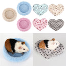 Soft Comfortable Cold Winter Small Animal Mat Hamster Pig Pet Hedgehog Warm Sleeping Bed Pad Mat L Pink