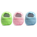 Rat Hamster Chinchilla Rabbit Ferret Carrier Hedgehog Outgoing Packet Bag Hanging Bed with Strap Pink Size L