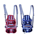 Pet Dog Adjustable Comfortable Outdoor Travel Carrier Puppy Pouch Cat Front Bag Back Pack With Legs Out Blue M