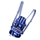Pet Dog Adjustable Comfortable Outdoor Travel Carrier Puppy Pouch Cat Front Bag Back Pack With Legs Out Blue M