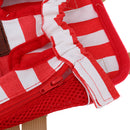 Pet Dog Adjustable Comfortable Outdoor Travel Carrier Puppy Pouch Cat Front Bag Back Pack With Legs Out Red S