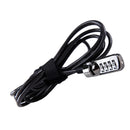 Creative Design 4 Digit Combination Suitcase Luggage Laptop Metal Code Password Wire Lock