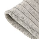 Creative Fuzzy Ball Design Soft Knitted Air Conditioning Baby Sleeping Cotton Double Faced Cotton Blanket Grey