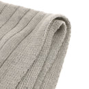 Creative Fuzzy Ball Design Soft Knitted Air Conditioning Baby Sleeping Cotton Double Faced Cotton Blanket Grey