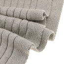 Creative Fuzzy Ball Design Soft Knitted Air Conditioning Baby Sleeping Cotton Double Faced Cotton Blanket Grey