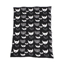 Kids Children Bathrobe, Soft Warm Cotton Blanket Shawl,Office Nap Air Conditioning Blanket,Home Bed Sofa Car Throw Blanket Bathing Wrap (Cat Pattern)