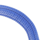 Soft Foam Comfortable Durable Use Adjustable Padded Nylon Pet Puppy Dog Basic Collar Safety Neck Strap Blue M