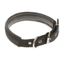 Soft Foam Comfortable Durable Use Adjustable Padded Nylon Pet Puppy Dog Basic Collar Safety Neck Strap Black L
