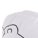 Creative Waist Bolster Travel Pillow Practical Home Car Seat Pad Home Office Ornament Decorative Pillow for Bedroom Airplane Car Train Home Office Camping Use Gift