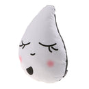 Cute Raindrop Shape Stuffed Throw Pillow Car Sofa Cushion Kids Toy Girls Gift