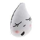 Cute Raindrop Shape Stuffed Throw Pillow Car Sofa Cushion Kids Toy Girls Gift
