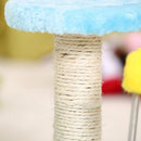 Cute Cat Climber Shelf Scratching Post Tree Pole Scratcher Kitten Gym House