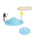 Cute Cat Climber Shelf Scratching Post Tree Pole Scratcher Kitten Gym House