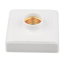 Square E27 Socket Base LED Light Lamp Holder Light Bulb Holder Adapter Holder Converter,AC 220V-250V